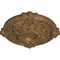 Ekena Millwork Hamilton Ceiling Medallion (Fits Canopies up to 3 3/4"), 17 3/8"OD x 1 3/4"P, Rubbed Bronze CM17HARZS - alternate 4